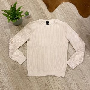 Men’s Thick-knit Crewneck (Small)